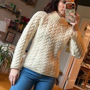 Irish wool sweater